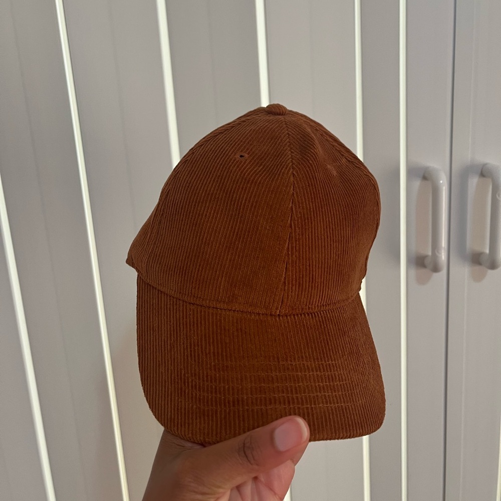 Brown Corduroy Hat